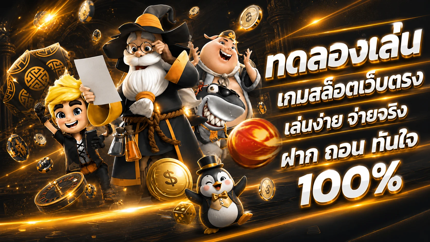 ทดลองเล่นสล็อต UFAfast168 พร้อมตัวละครเกม